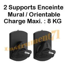 2 Supports Muraux Inclinables