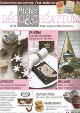 ATELIER DECO&CREATION N°32 COUTURE FACILE / GASTRONOMIE / COURONNES / SURPRISES