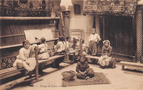 Algérie tissage des tapis - algérie,