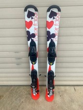 snowblades mini ski TECNOPRO poker face 99 cms fartés affûtés PRETS A SKIER