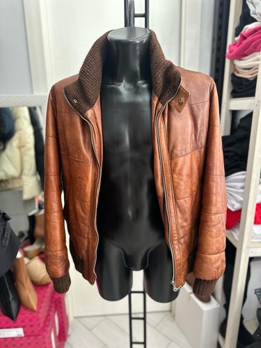 Vera pelle veste cuir homme - veste,