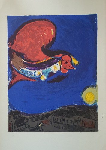 Lithographie marc chagall - lithographie,