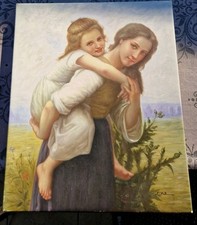 Huile Sur Toile, Signée, XX Ième