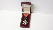 Ancienne Médaille Chevalier de la Légion d'honneur argent et or boîte d'origine
