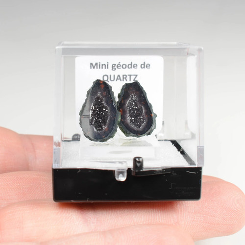 Géode quartz tabasco - quartz,