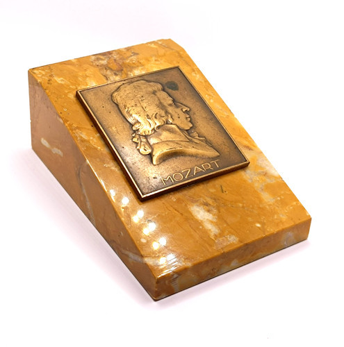 Presse papier marbre plaque