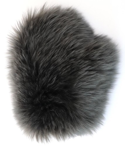 Fourrure gants peau mouton - peau,