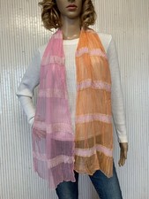 Foulard écharpe vintage en