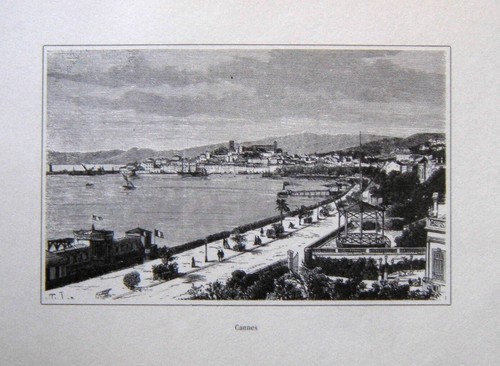 Illustration provence cannes - illustration,