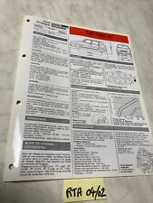 Fiche technique automobile