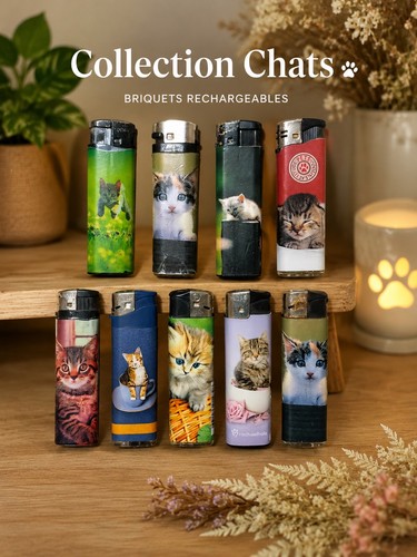 Collection briquets - 9,