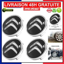 4 Pièces Cache Moyeux 60 mm