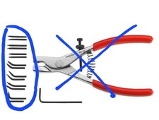 Lot de 16 embouts becs neufs