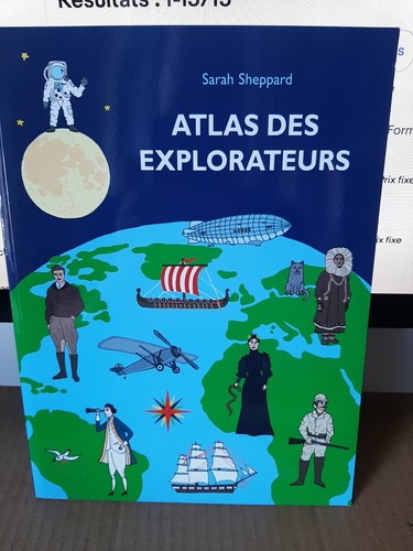 Atlas des explorateurs - explorateurs,