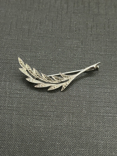 Ancienne broche argent - en,