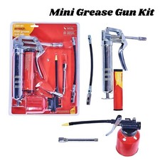 Amtech Mini Pistolet Graisse Kit 100cc Bidon Huile Outil Set Résistant Moteur