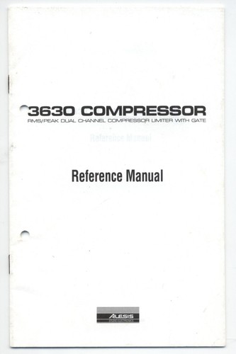 Alesis 3630 compressor - alesis,
