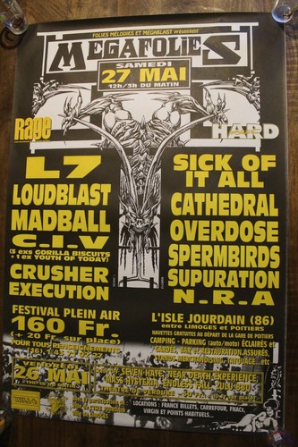 Megafolies affiche concert - megafolies,