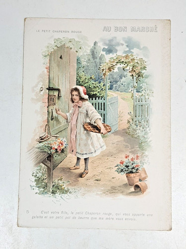 Chromo bon marche petit - bon,