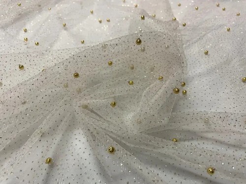 Tissu tulle paillette - tulle,