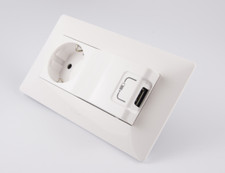 Prise Schuko encastrée