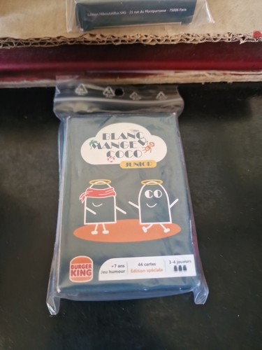 Jeu cartes blanc coco - de,