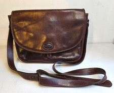 Sac en cuir veritable made in Italy 27x23x11 Robe di Firenze Retro Chic