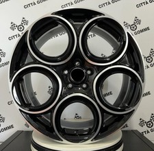 Set 4 Jantes en Alliage Compatible Alfa Gt Gtv 147 156 164 De 17 " Nouveaux