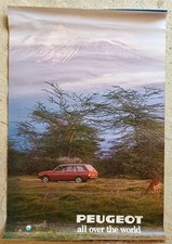 Affiche  Peugeot 305 Break