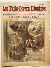1905 Revue les Faits divers illustrés N°8 mine de Houille Châtelineau belgique