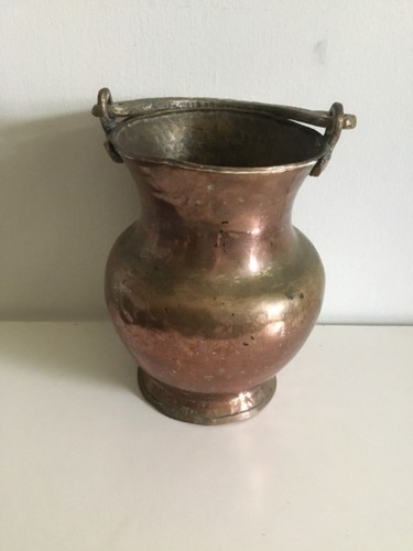 Pot cuivre ancien avec - ancien,
