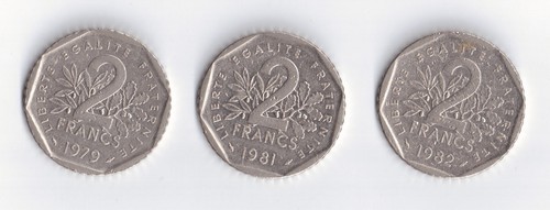 France 1979 1982 pièce 2 - france, 1979-1982