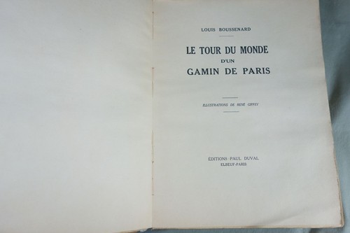 Tour monde un gamin - du, d'un