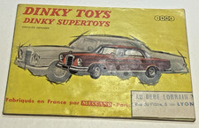 Catalogue DINKY TOYS 1963 - Fabriqué en France par MECCANO  - Bel Etat
