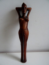 Grand casse-noix  Femme bois sculpté Erotica