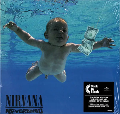 Nirvana nevermind vinyle 180g - vinyle,