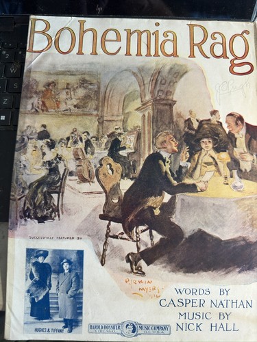 1912 ragtime sheet music - ragtime,