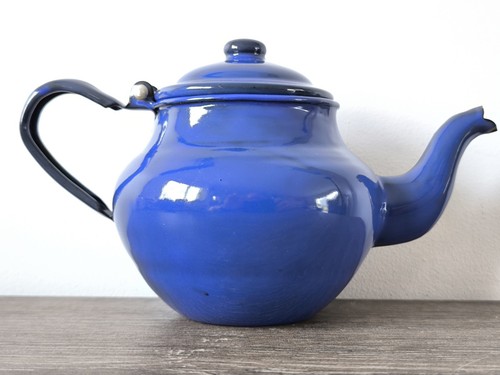 Théière émaillée vintage - Émaillée,