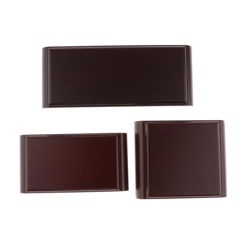 Socle carré bois pour - en,