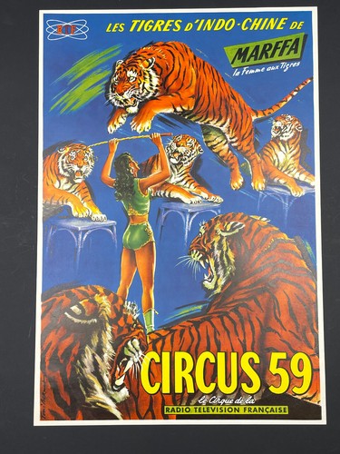 Affiche ancienne cirque