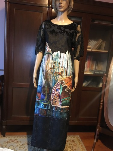 Robe longue save the queen - save,