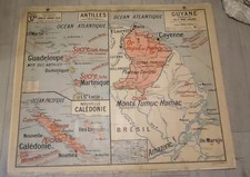 Affiche Scolaire Carte école