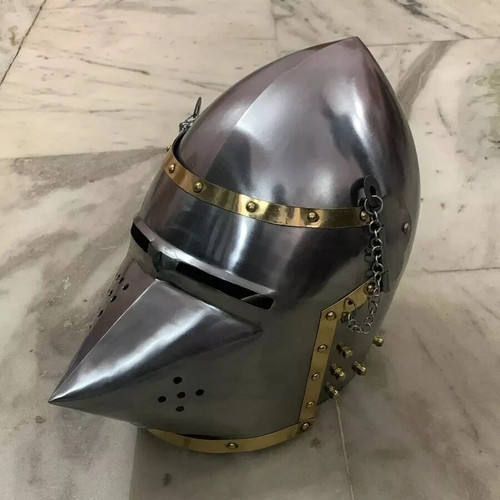 Casque bascinet combat - casque,