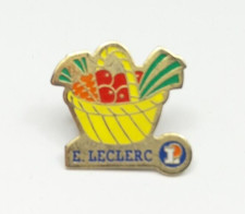 Pin's Pins E Leclerc Panier Fruits et Légumes