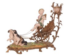 Centre de table en porcelaine