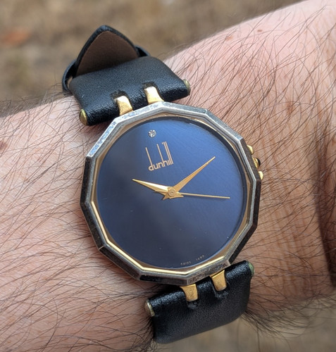 Montre dunhill quartz - dunhill, blue
