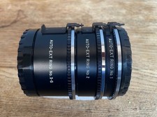 Bagues extension / tubes allonge macro Mamiya N°1 + N°2 + N°3 pour Mamiya 645