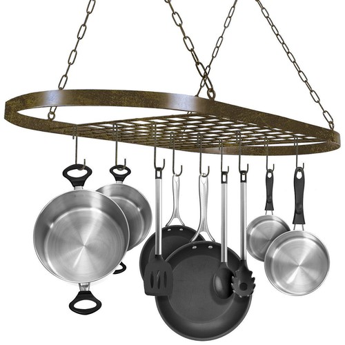 Pot and pan rack for - and,