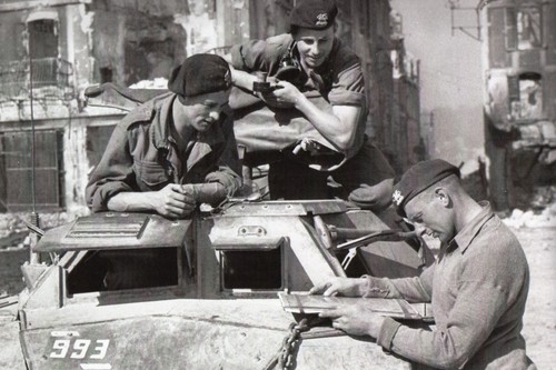 Ww2 equipage de - ww2, blindé