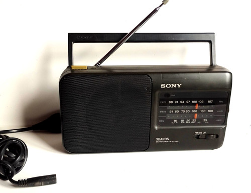 Radio portable sony icf 790l - radio,